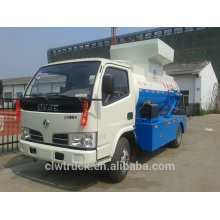 2015 melhor preço Dongfeng 4000L caminhão de lixo, dongfeng Waste Food caminhão lixo coleção